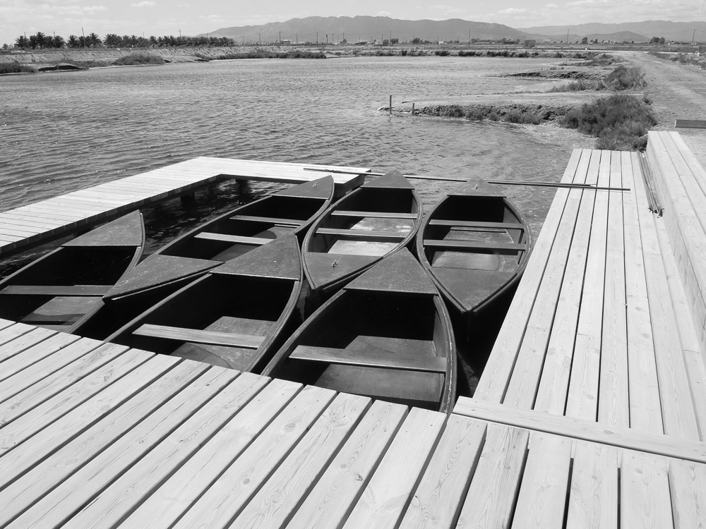 Boats, Ebro Delta, Spain