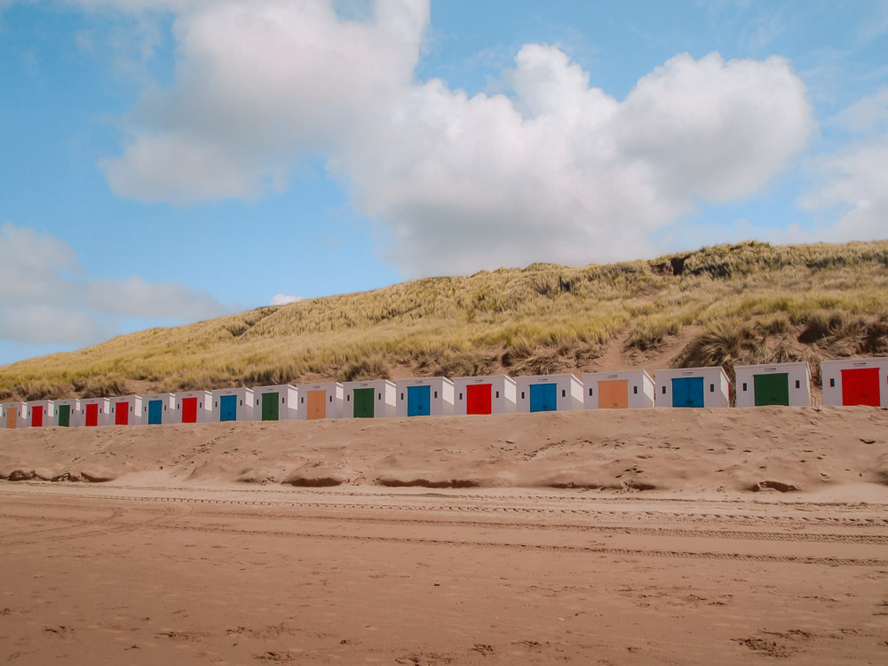 Beach Huts, Woolacombe Beach North Devon